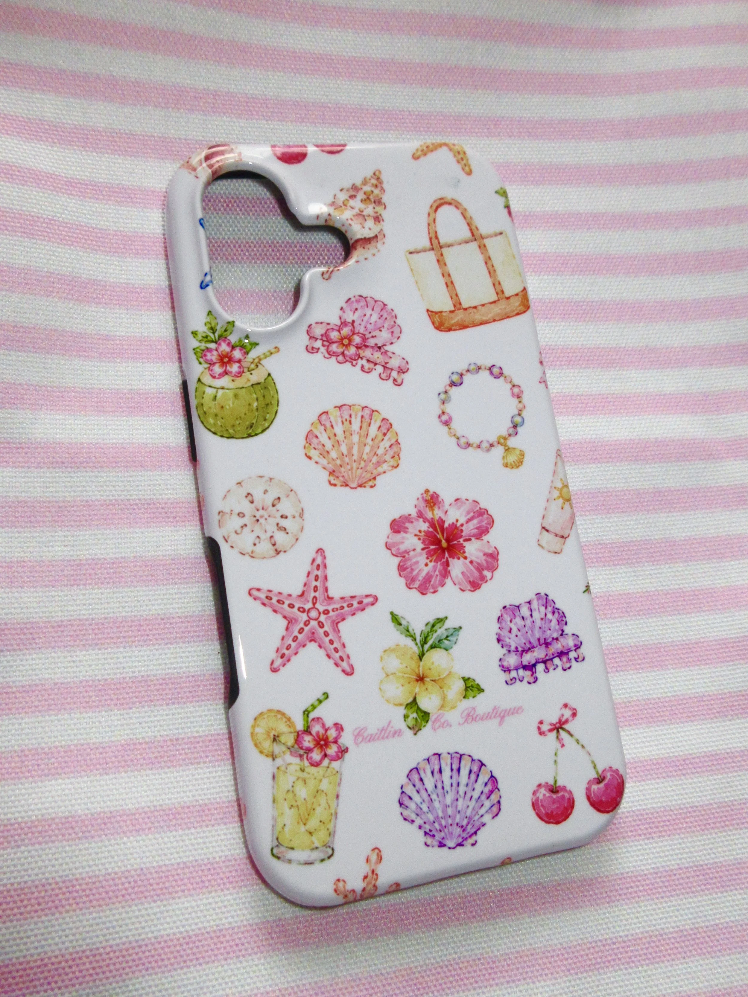 BEACHY SUMMER PHONE CASE