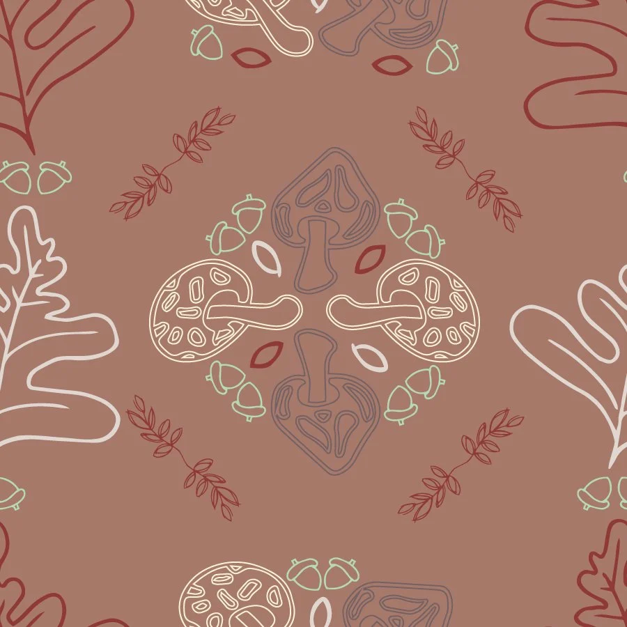 Oak + Toadstool Tales in Mushroom