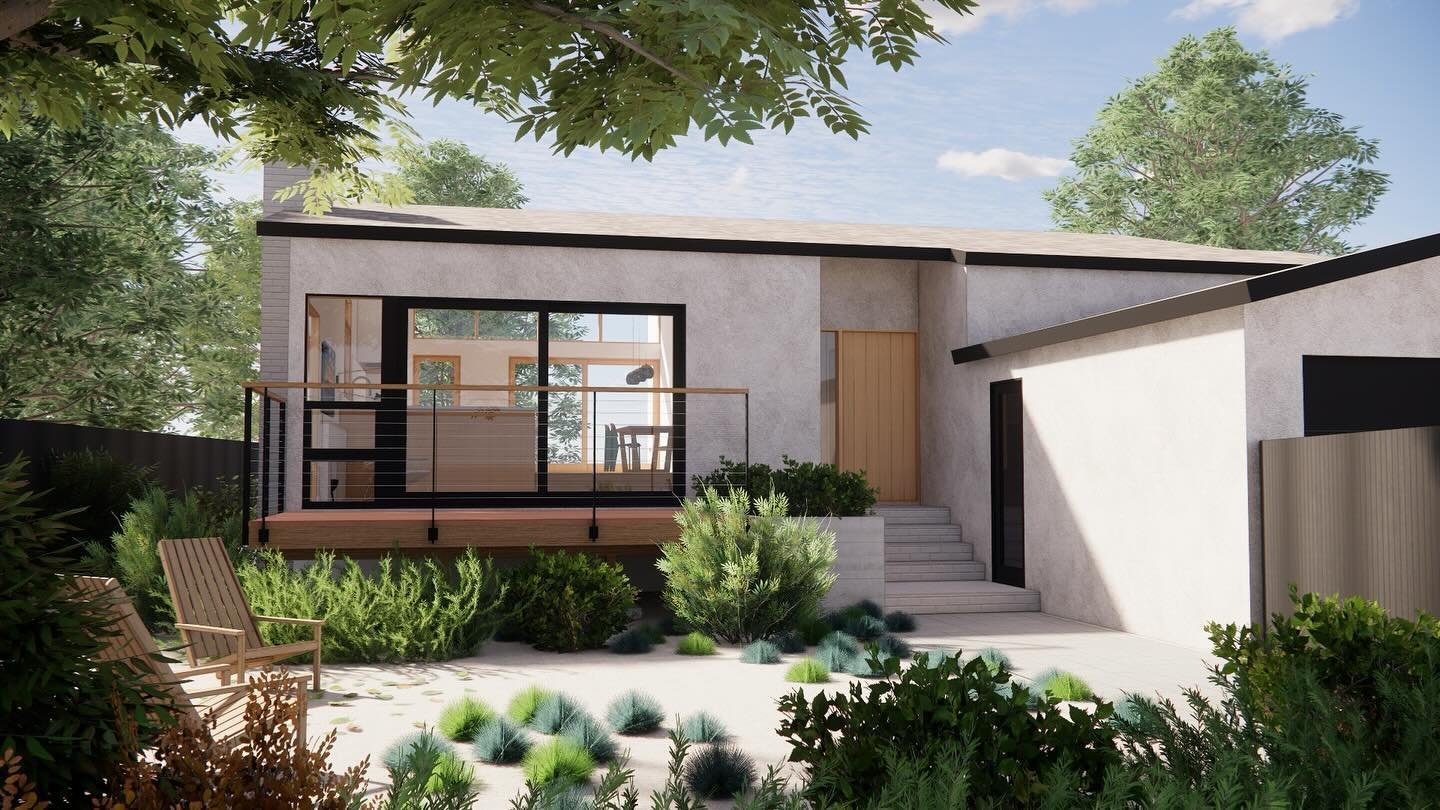 A peek into the entry for my Hollywood Hills addition/ remodel. Wrapped up the bid set over the weekend and excited to kick this one off. The palette is shaping up to be SO FUN. 

____
#laurenwarnerarchitect #losangelesarchitect #ladesign #residentia