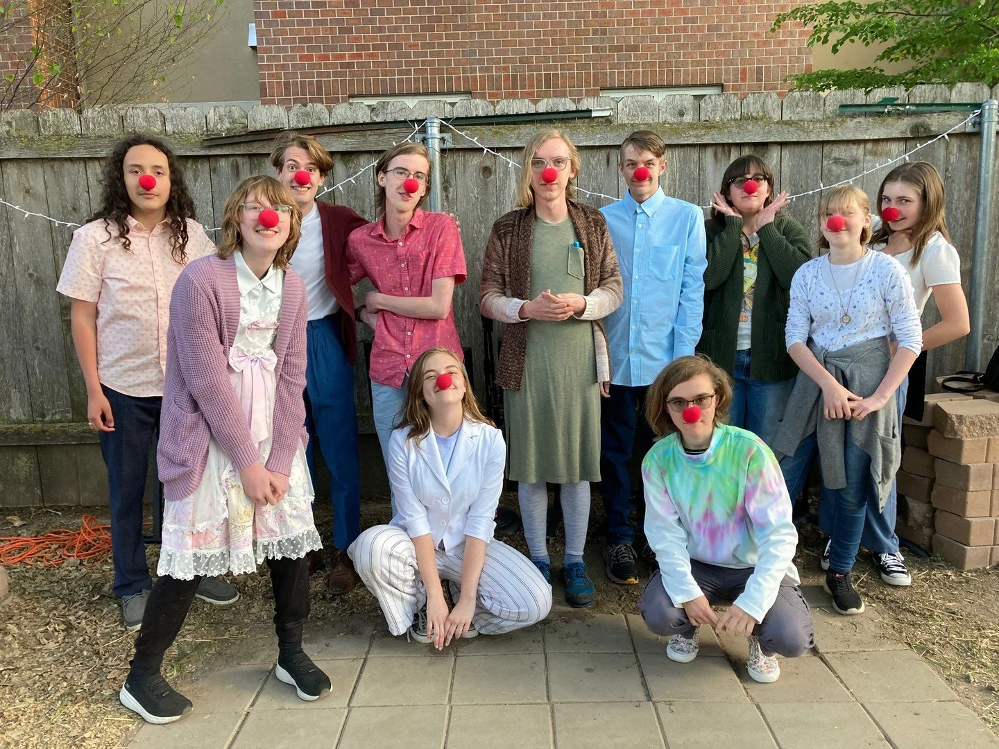 Scenes from the second annual Star-Splitter Spring Garden Party. This year's show was inspired by our studies of clowning, jazz, silent movies, and literary parodies.
