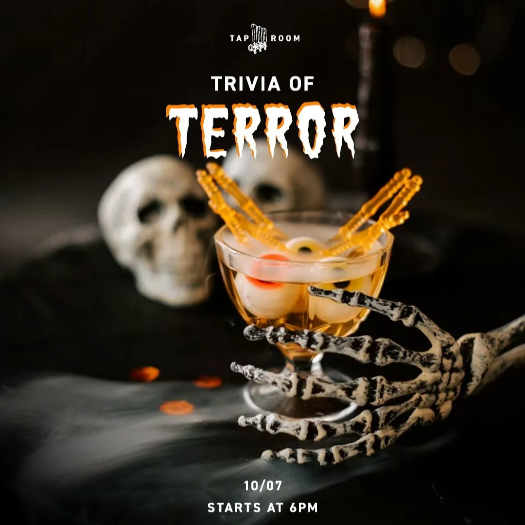 💀 Who&rsquo;s coming to Trivia Night, this upcoming Tuesday? This month&rsquo;s theme is, &ldquo;Trivia of Terror!&rdquo;

👉🏼 Enjoy free entry, prizes and an MC starting at 6PM. 

🧠 Test your knowledge with friends &amp; family at your table or t