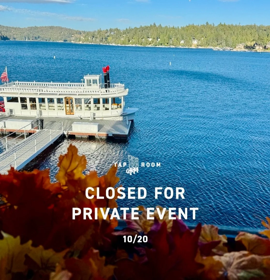 🚨 We are closed for the rest of the day, for a private event! We’ll see you tomorrow!