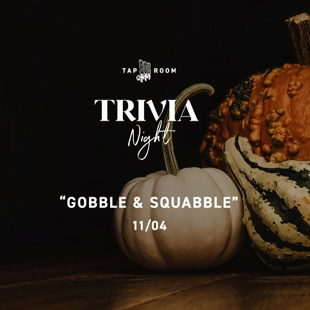 🦃 Who&rsquo;s excited for Trivia Night, tonight? This month&rsquo;s theme is, &ldquo;Gobble &amp; Squabble!&rdquo;

🏆 Enjoy free entry, prizes and an MC starting at 6PM!

🧠 Test your knowledge with friends &amp; family at your table or the bar, wi