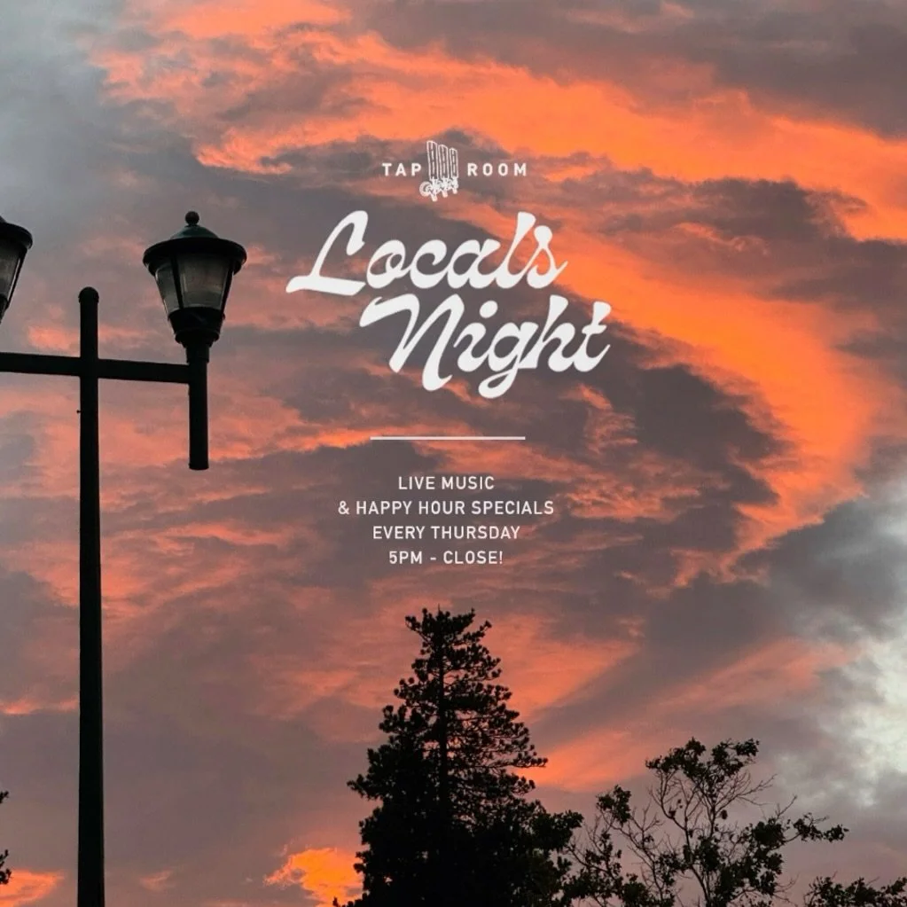 🍻 Happy Thursday! #LocalsNight is in full swing! Music starts at 6PM with Tim Jim!

👉🏼 Join us every Thursday for #happyhour drink specials (from 5PM- close) and free live music, from 6-8PM! We&rsquo;ll see you soon! 

🎶 Artists for November:
- 1