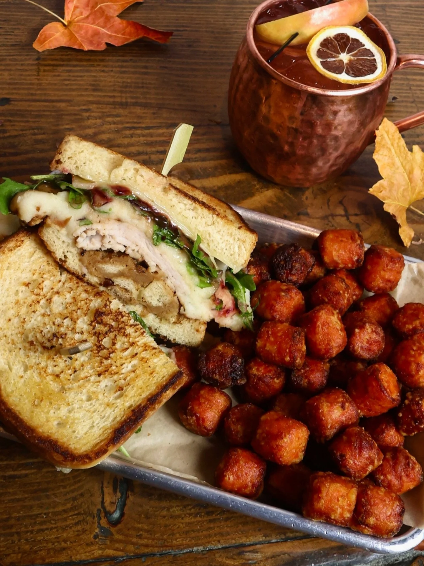 🍁 Our Munchie of the Month, &ldquo;It&rsquo;s Giving Thanks&rdquo; has had delicious feedback! 

🦃 Indulge your tastebuds with garlic roasted turkey, aged cheddar cheese, mashed potatoes, stuffing, Guinness gravy, arugula &amp; chipotle cranberry s