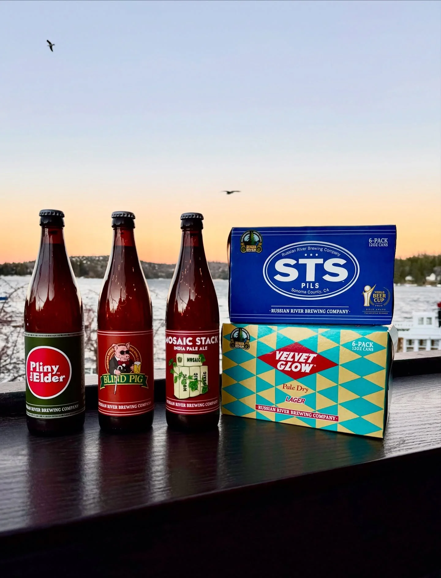 🍻 Are you a fan of Russian River Brewing? If so, this post is for you! You can purchase five of their highly-acclaimed craft beers from our To-Go cooler, as well as enjoy a fresh pint of @russianriverbrewingofficial on tap! 

🍺 Choose from:
- Pline