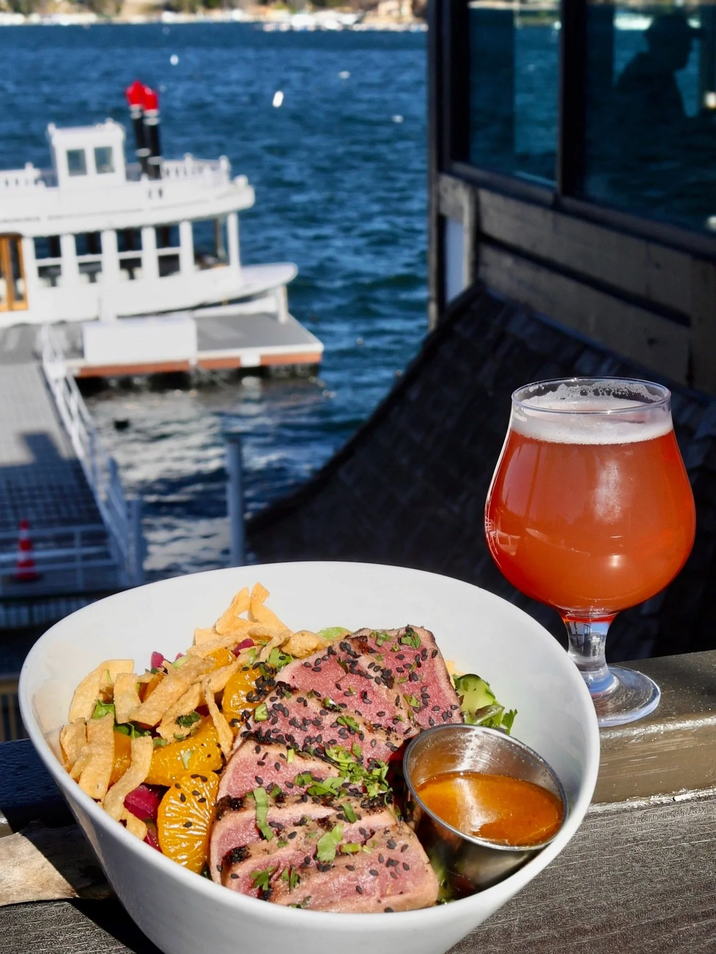 🥗 Need something fresh and delicious? Our Munchie of the Month, &ldquo;Big Trouble in Little Taproom,&rdquo; is calling your name. 

👉🏼 Enjoy a fresh mix of greens, cucumbers, pickled onions, mandarin oranges, cilantro, and your choice of protein 