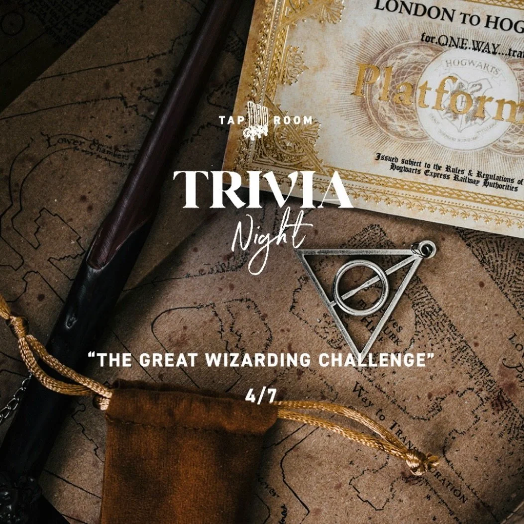 🪄 Who&rsquo;s excited for Trivia Night, tomorrow!? This month&rsquo;s theme is, &ldquo;The Great Wizarding Challenge!&rdquo;

💡 Enjoy free entry, prizes, tasty drinks, delicious food and an MC starting at 6PM!

🧠 Test your knowledge with friends &