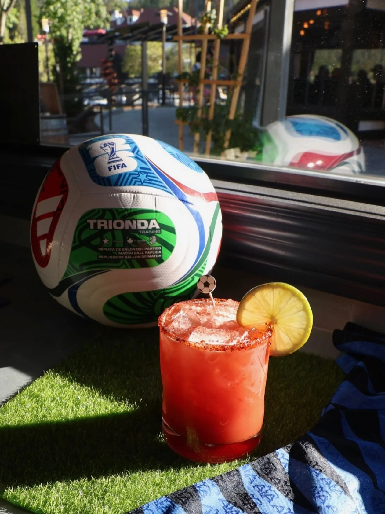 ⚽️ The World Cup Final is here &amp; kickoff&rsquo;s at 12PM! 

🏆 Where will you be when the final whistle blows? Grab a seat, a refreshing drink &amp; catch the game live with us! Don&rsquo;t forget to wear your jersey for a discount off your tab. 