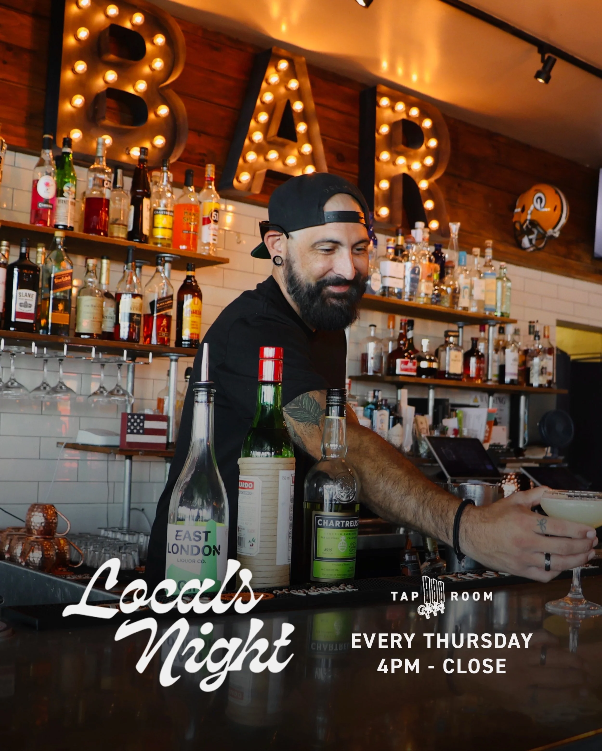 🍻 Rain outside, fresh craft pours inside. Rain or shine, Thursdays are for Locals Night!

Join us every Thursday for all-night Happy Hour pricing starting at 4 PM, plus live music from 6&ndash;8 PM.

🎶 Live Music Lineup:
&bull; Tonight (10/22): @hi
