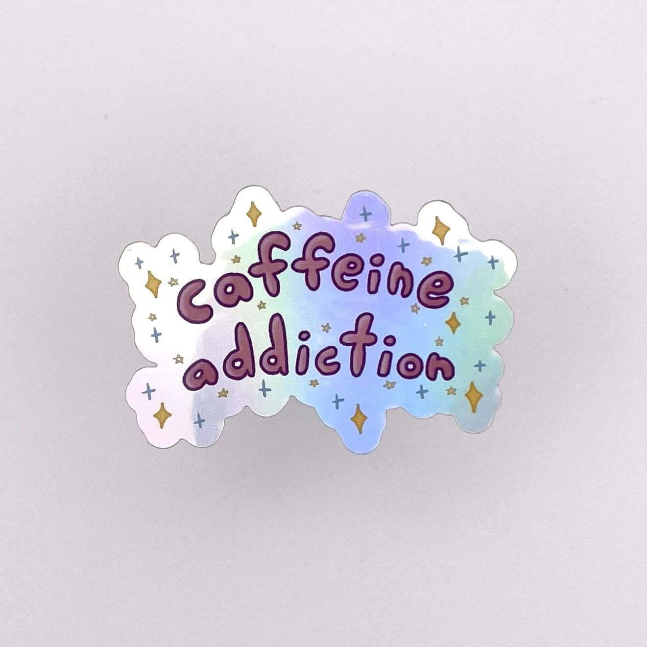 Caffeine Addiction Sticker