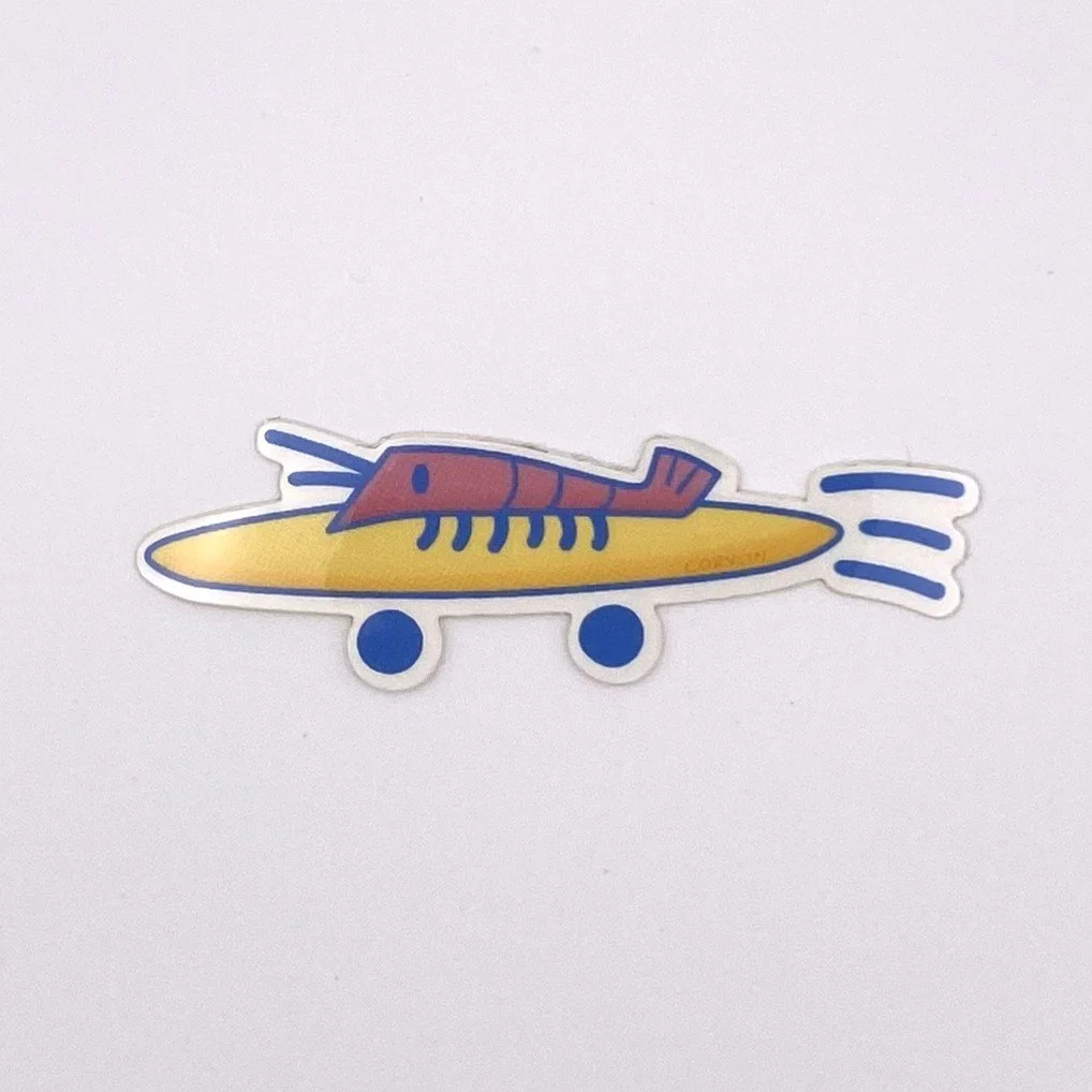 Shrimpboard Sticker