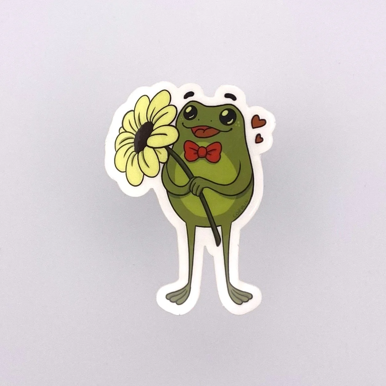 Frog Friend Sticker