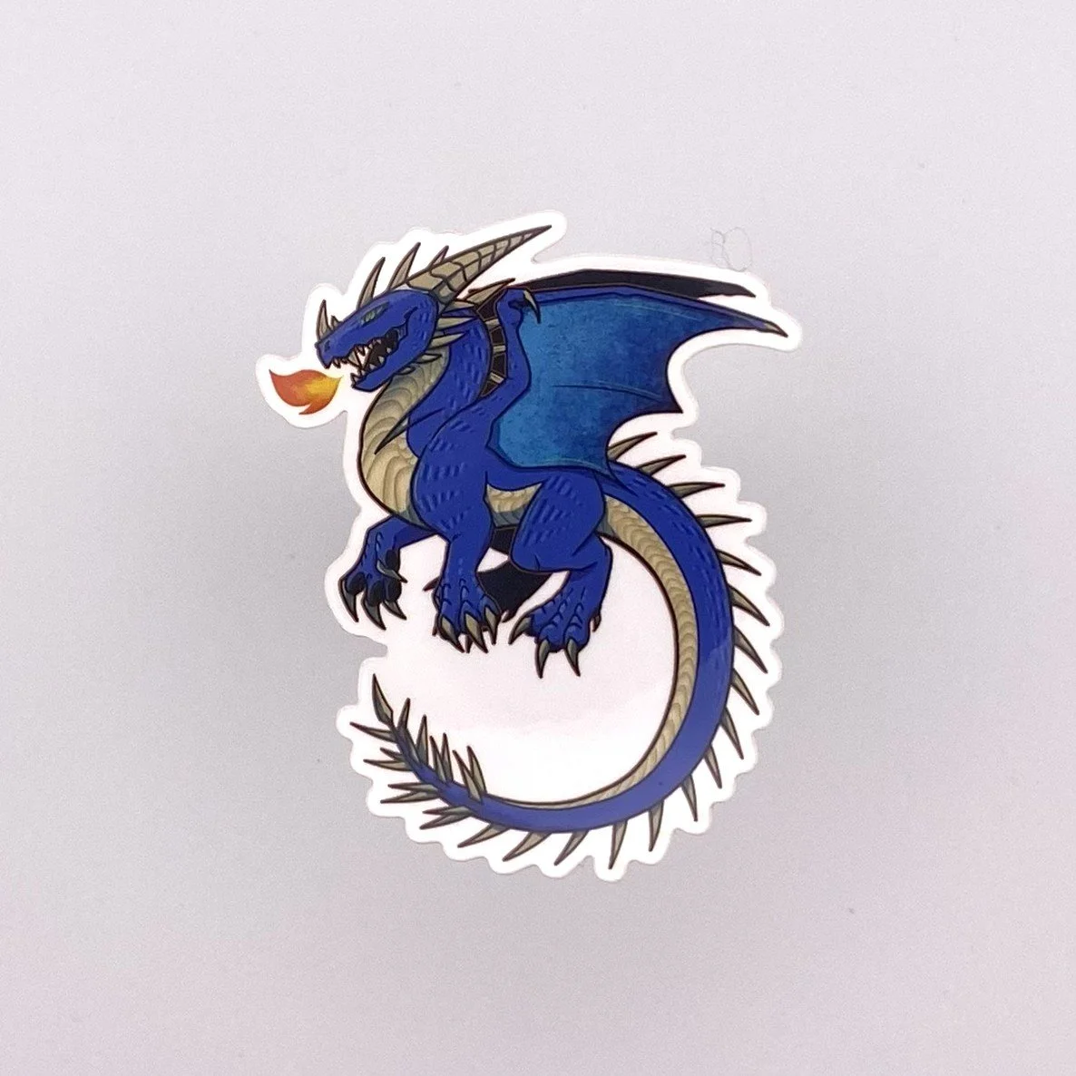 Blue Dragon Sticker