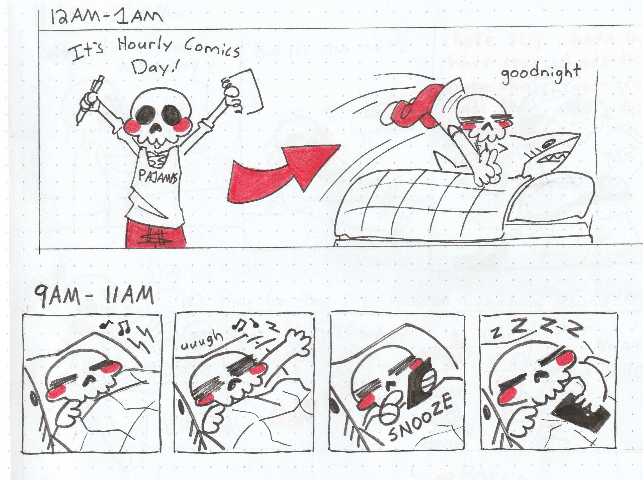 Hourly Comics Day 2025 1/3
