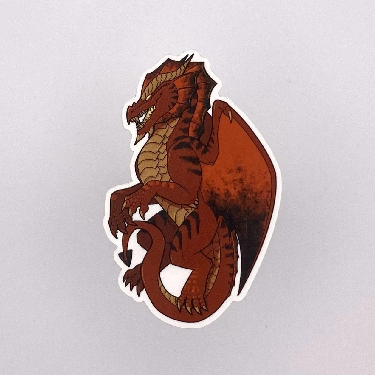Red Dragon Sticker
