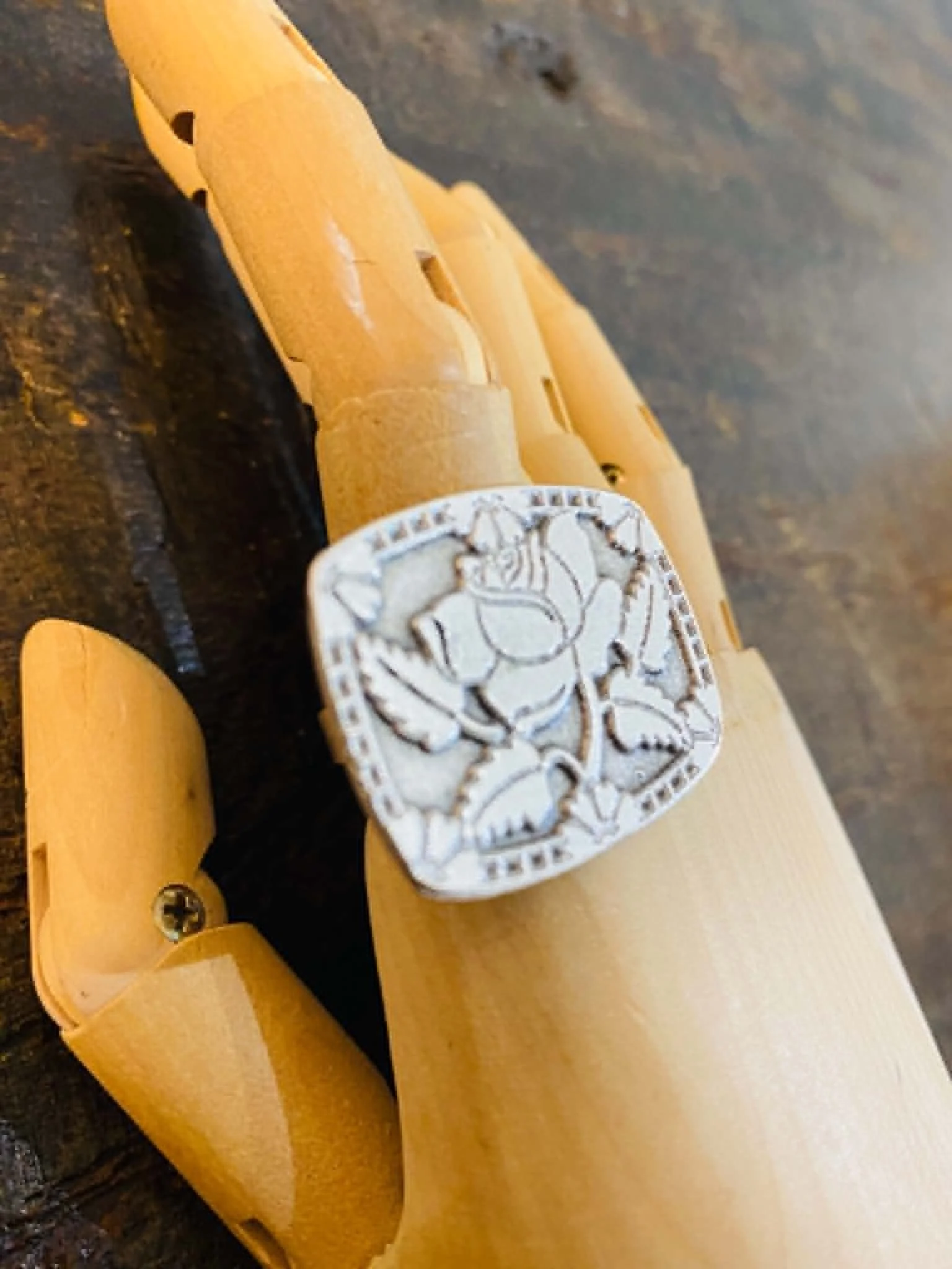 rosa - zamik ring