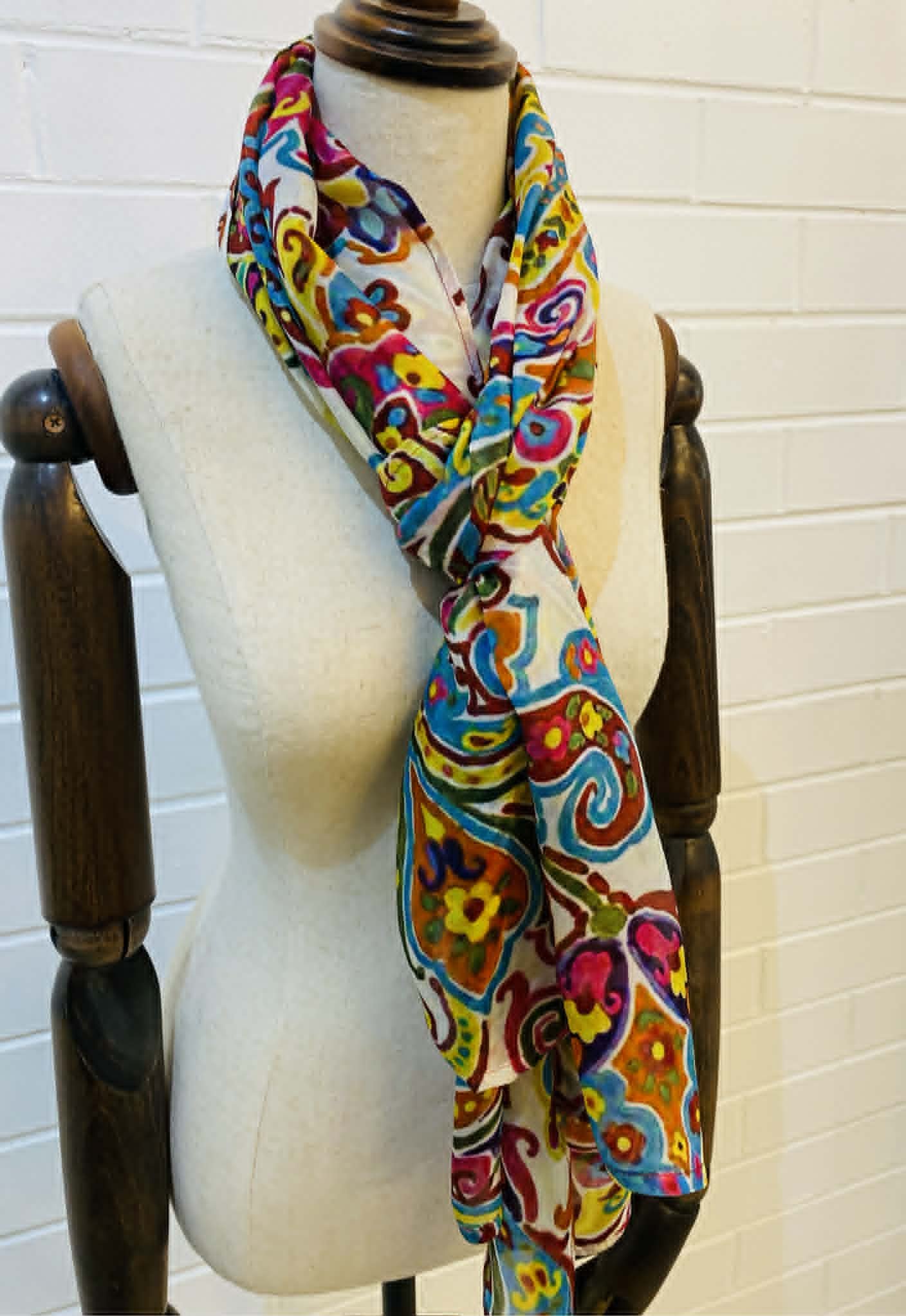 paisley scarf