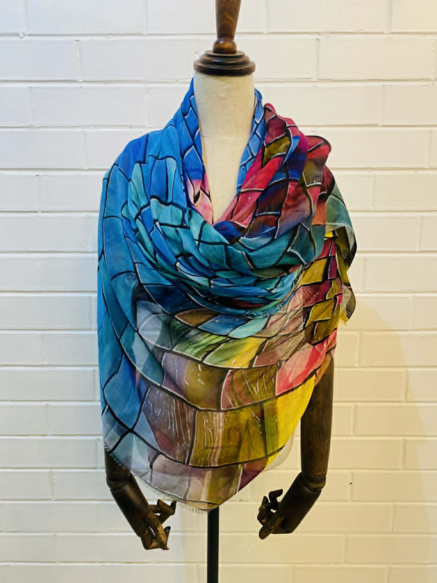 rainbow dreamer scarf