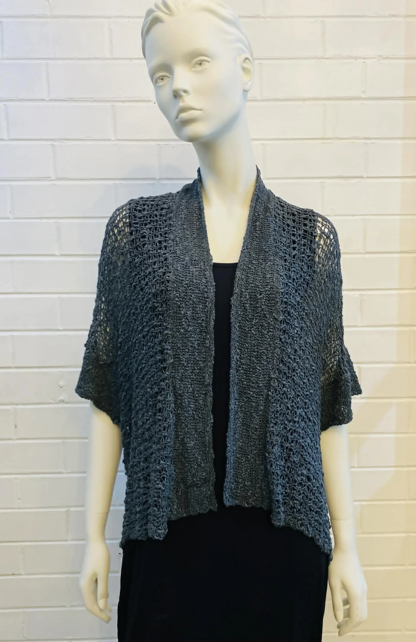 dio cardigan - charcoal