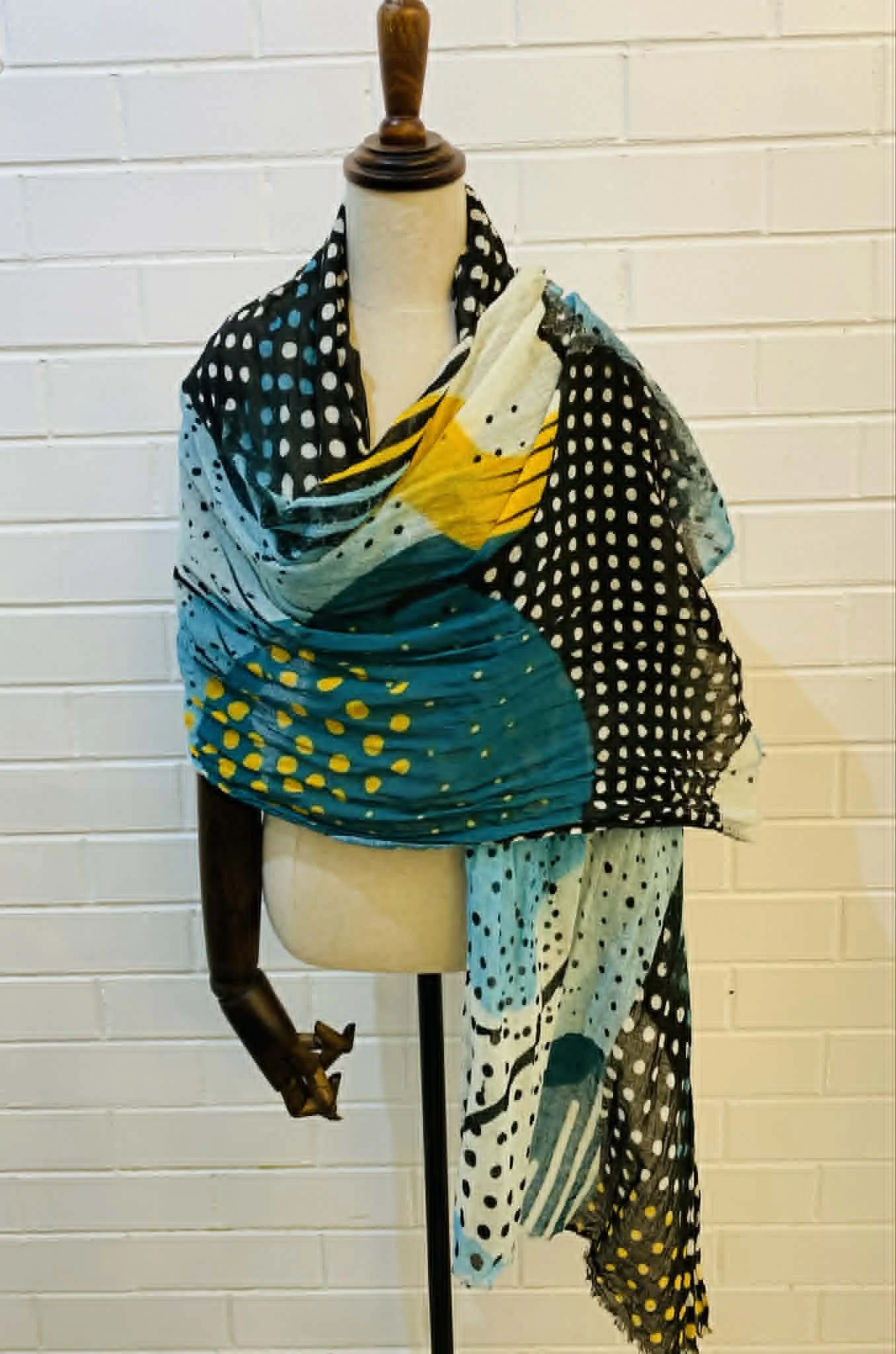 abstract bay  scarf