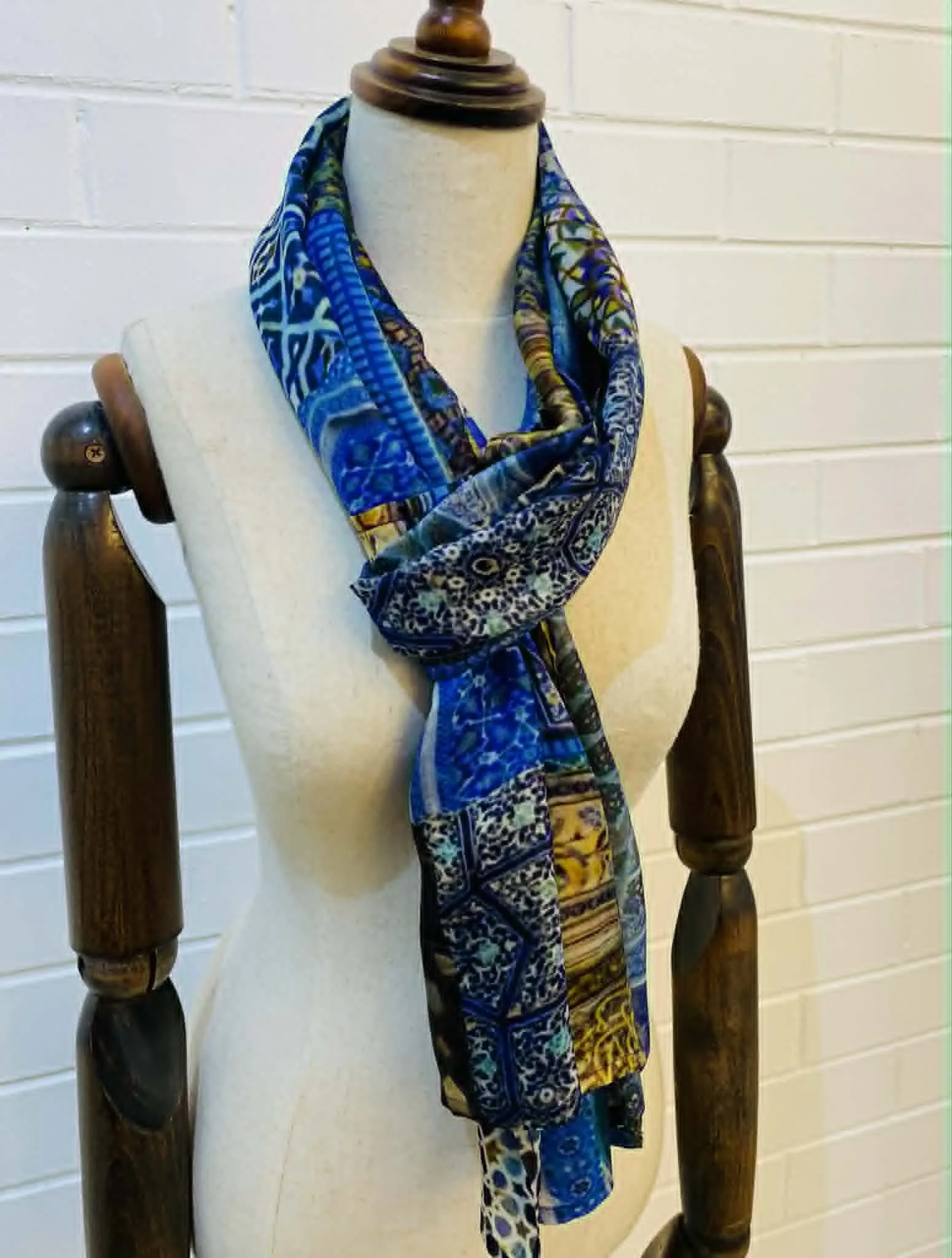 blue magic scarf