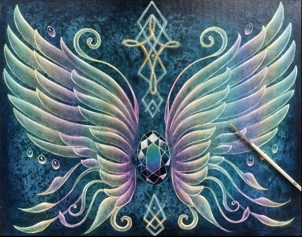 Etheric Wings of Light Painting workshop- Dunsborough  Weekend with Izzy Ivy