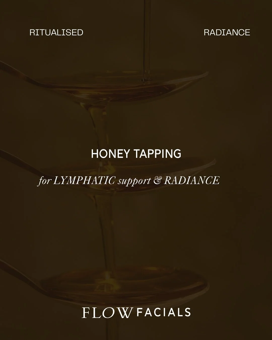 Honey tapping.

For lymphatic support &amp; radiance.

A very simple, very effective, very affordable technique that is often overlooked in skin health.

Save this post and begin honey tapping your skin today for lymphatic support and skin radiance.
