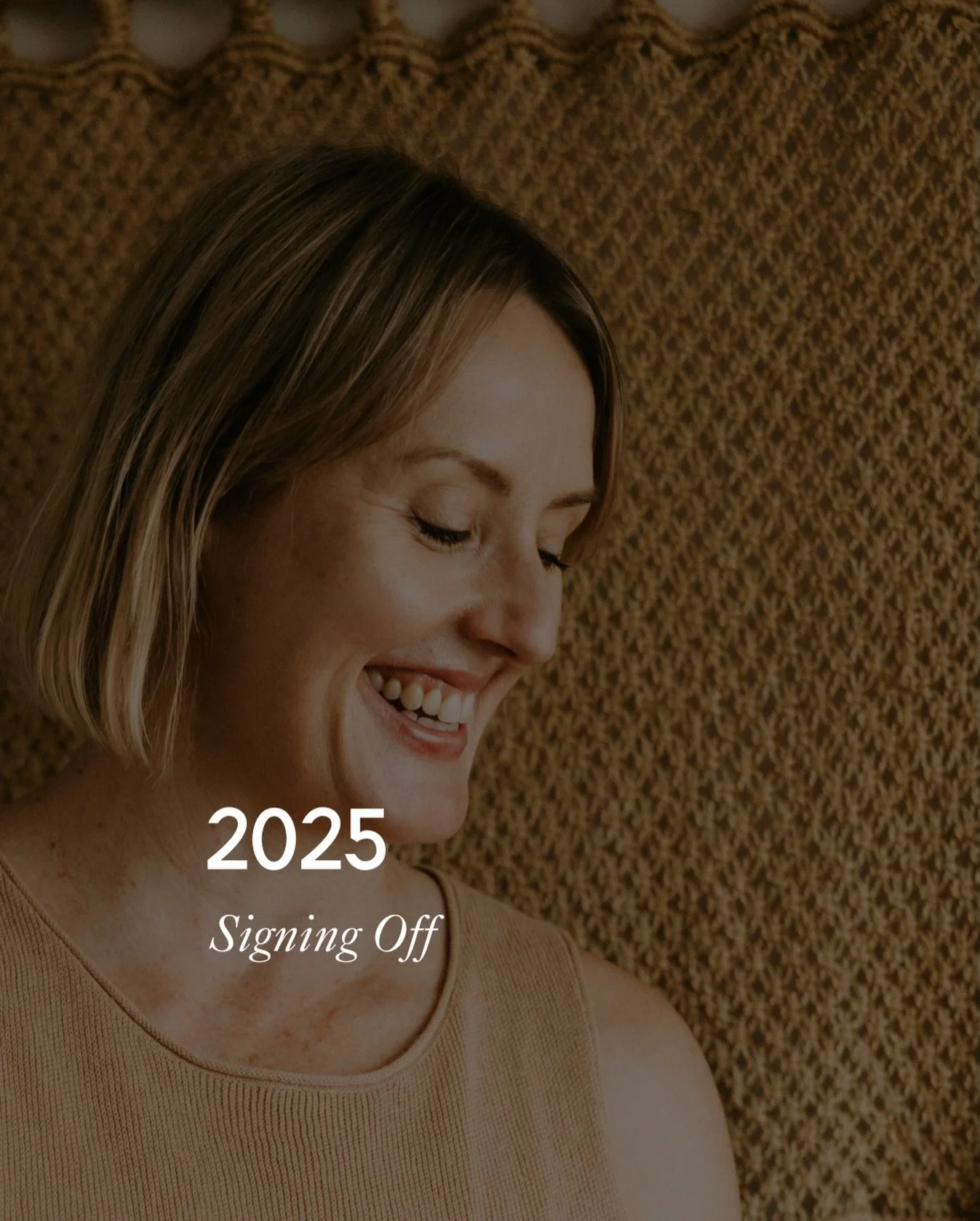 2025 Signing off.

What a year! I am so grateful for every single person who has supported my business this year; you are literally supporting my family.

At the beginning of this year, I wanted to really set the intention of working really hard to s