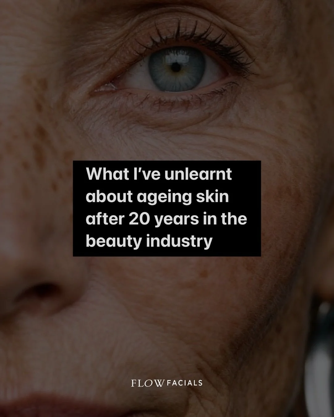 Unlearning.

In ancient wisdoms, this concept of the appearance of women ageing isn&rsquo;t a thing. Nourishing oneself and honouring each season of life to enjoy longevity is the focus.

Modern beauty messaging is often anchored in demonising the ag