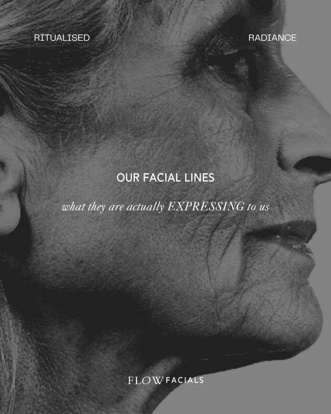 Our facial lines. What they are expressing to us. 

From an ancient wisdoms perspective, facial lines are not just due to collagen breakdown but they are usually indicative of excess vata (air + ether elements). The drying quality of vata can result 