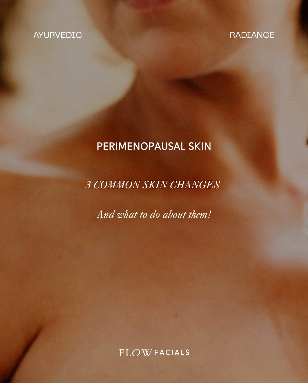 Perimenopause &amp; your skin.

Creating radiant skin for peri &amp; menopausal women using ancient wisdoms &amp; transformational touch.

Perimenopause sees a dance between fluctuations of excess heat and burnout (pitta energy) and excess dryness an