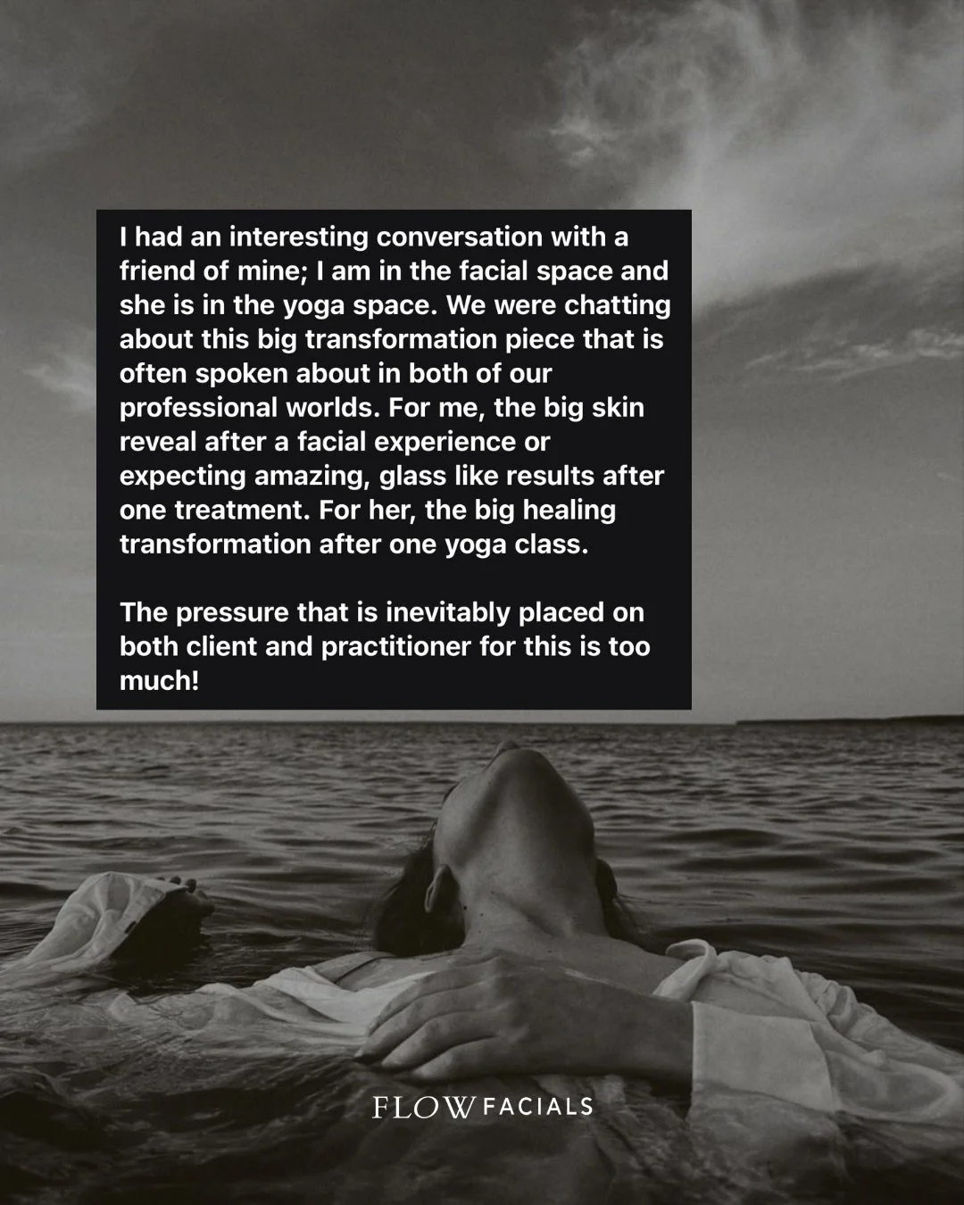 I am so over the big transformation piece!

A little story&hellip;

Sometimes the facial is just a beautiful, restful experience anchored in receivership. 

From an Ayurvedic skin health perspective; rebalancing the skin to reveal its radiance takes 