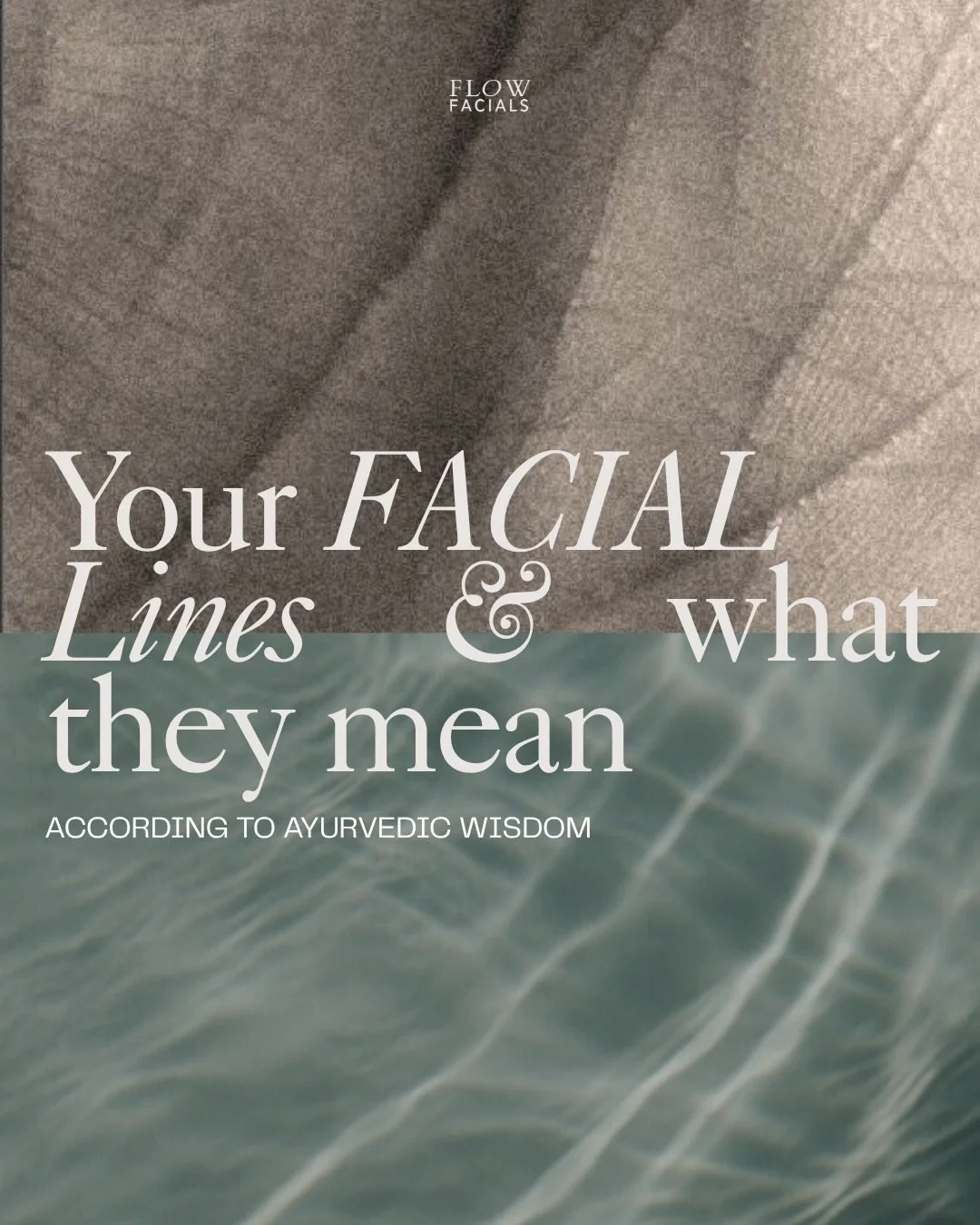 Your facial lines &amp; what they mean, according to Ayurvedic wisdom.

According to Ayurveda, as our skin begins to age we experience an increase in vata dosha. 

Vata (air + ether elements), when in excess has very drying, depleting and retracting 