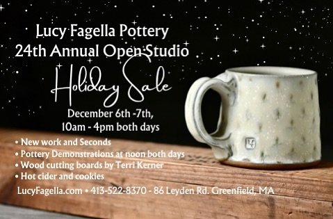 Soon!
.
.
#supportlocal #handmadeisbetter #westernmassmakers #openstudio
