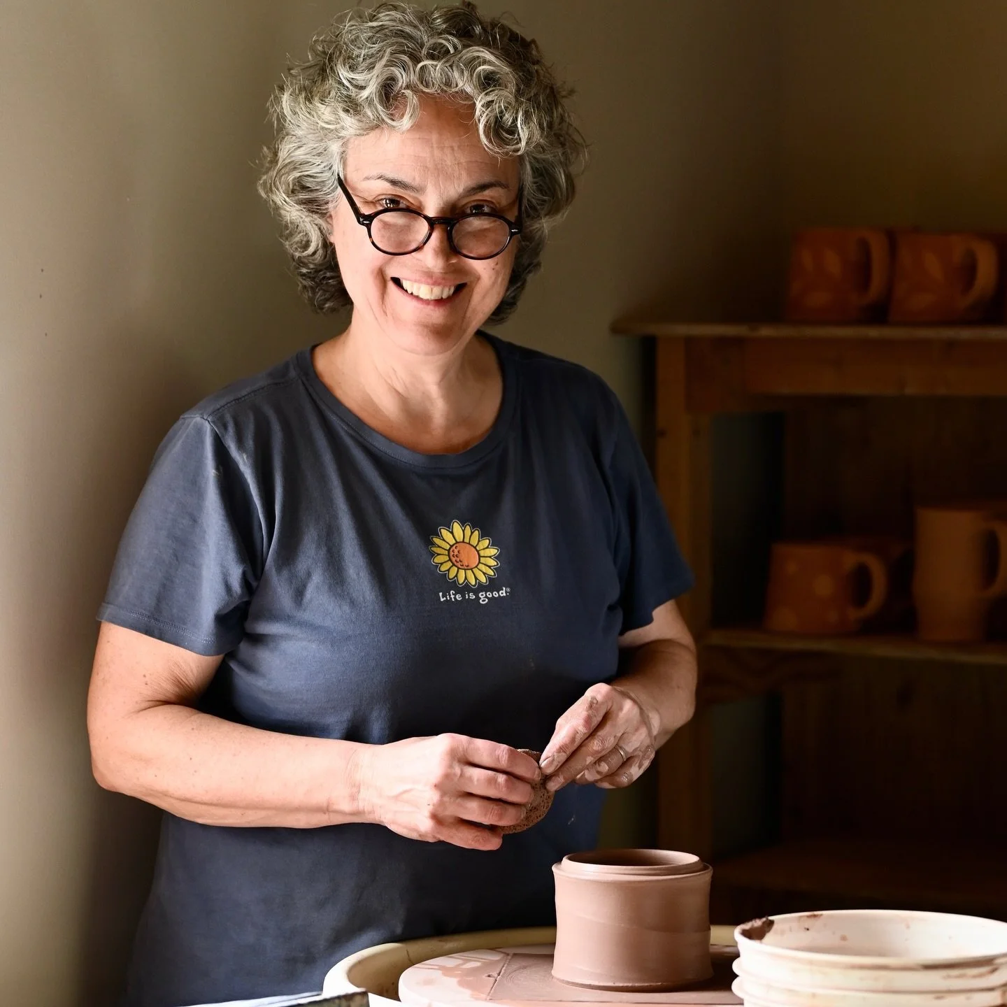 So excited to share my lineup for the 22nd Annual Asparagus Valley Pottery Trail. This year I have brought two women together whose work I admire so much. Coming all the way from North Carolina is Gay Smith, @gertrudegrahamsmith and from Connecticut 