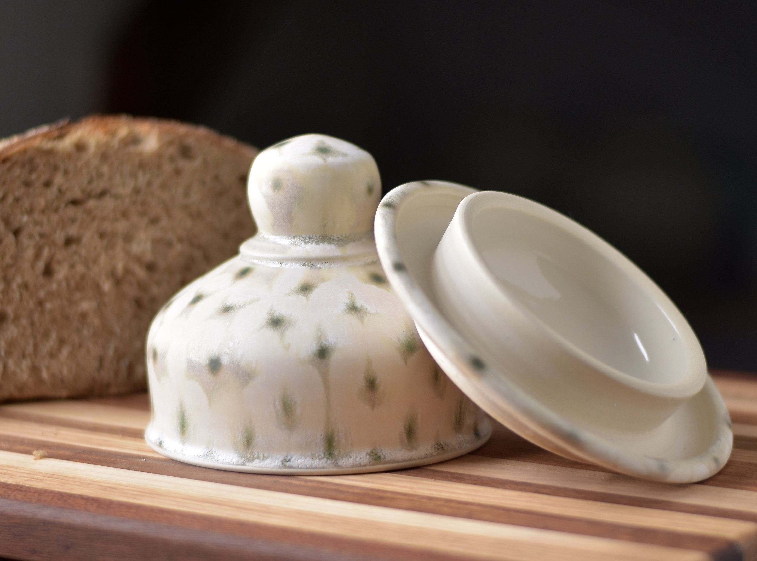 Butter Keeper or Butter Dish — Lucy Fagella Pottery