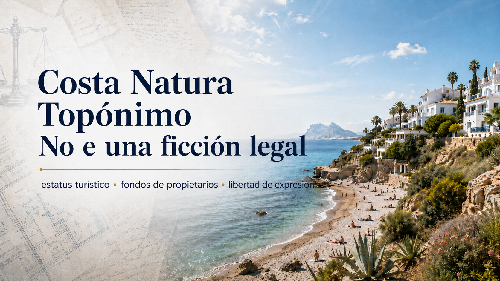 Costa Natura Topónimo No e una ficción legal