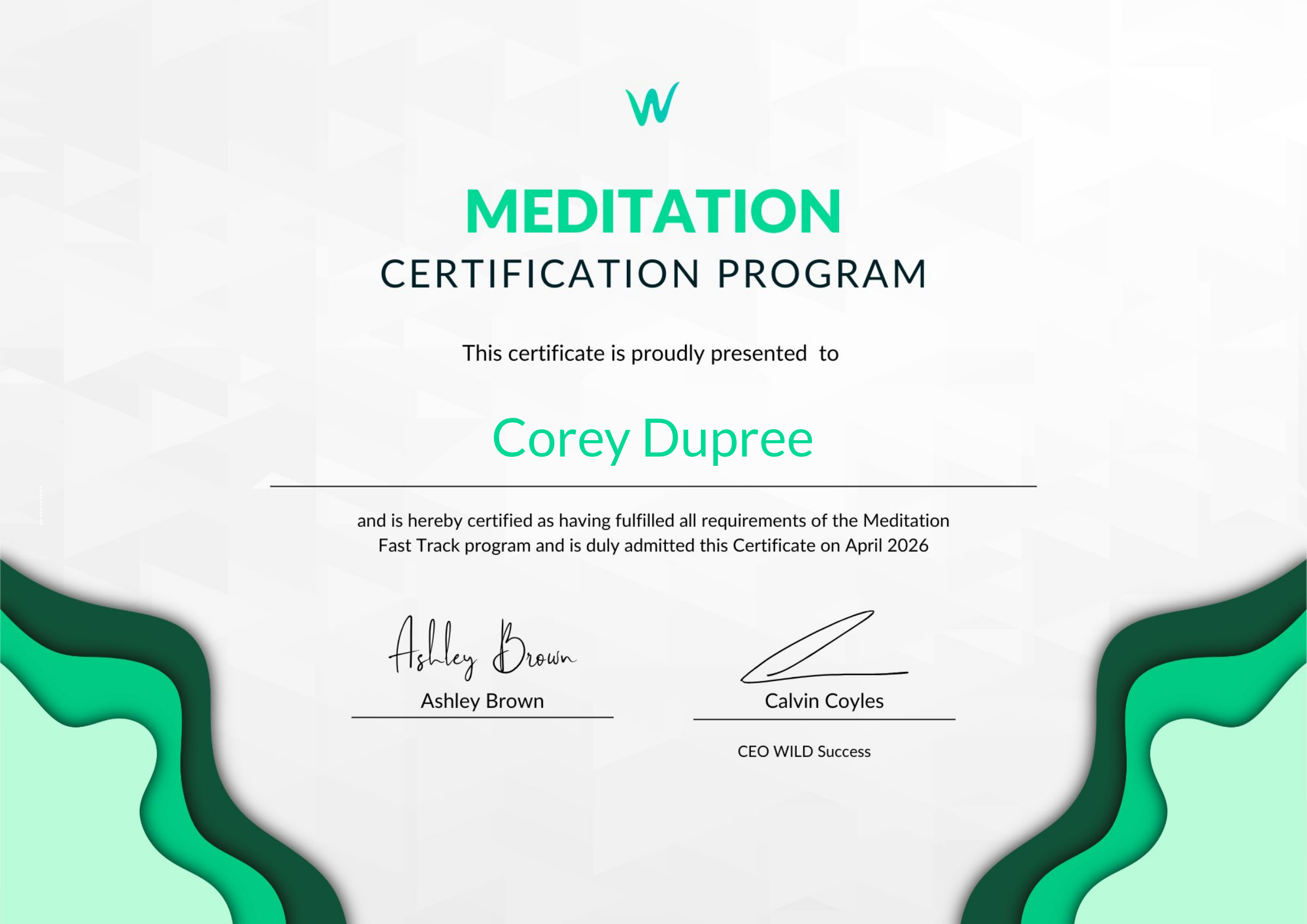 Meidtation Certification.png