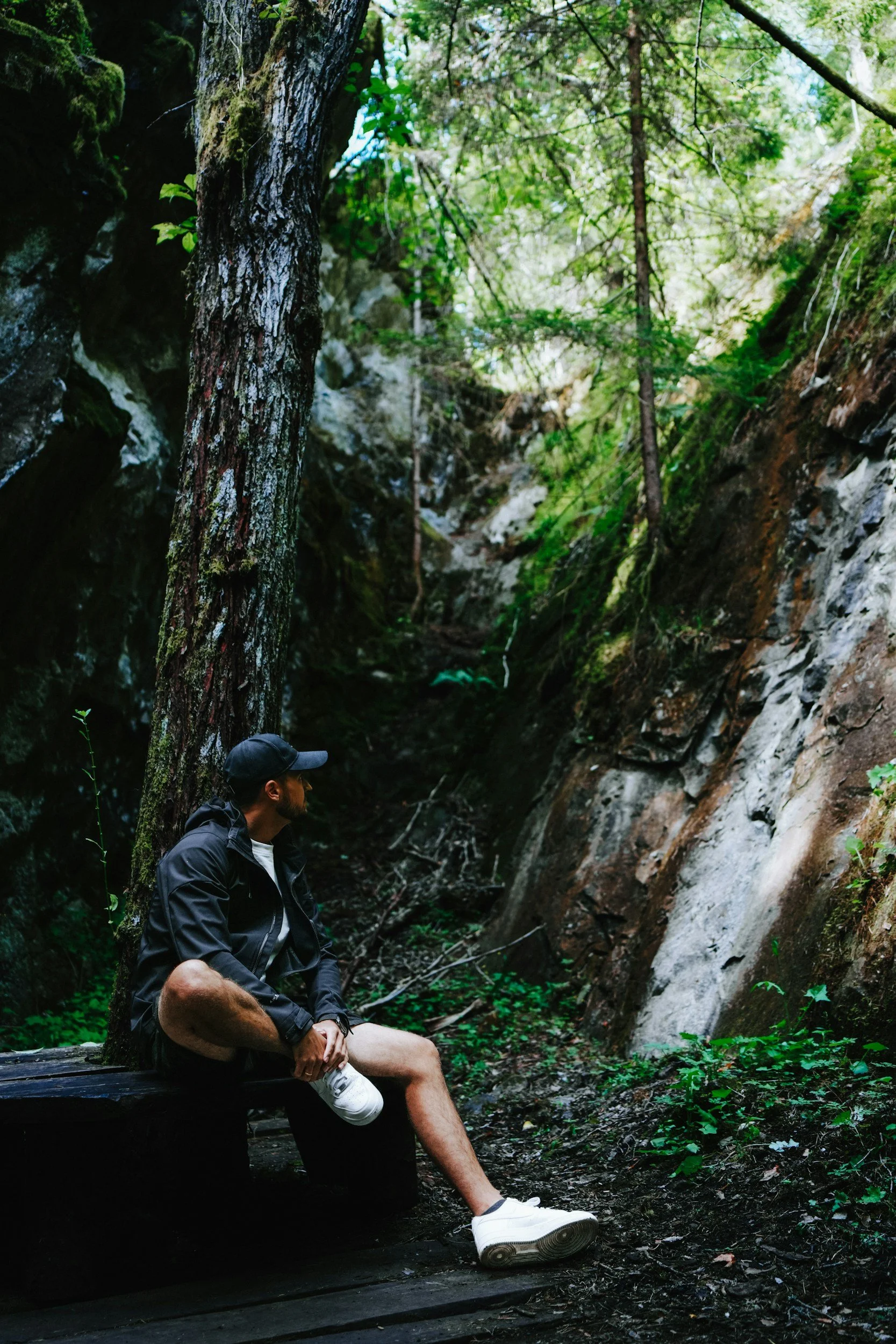 Individual Appreciating Nature