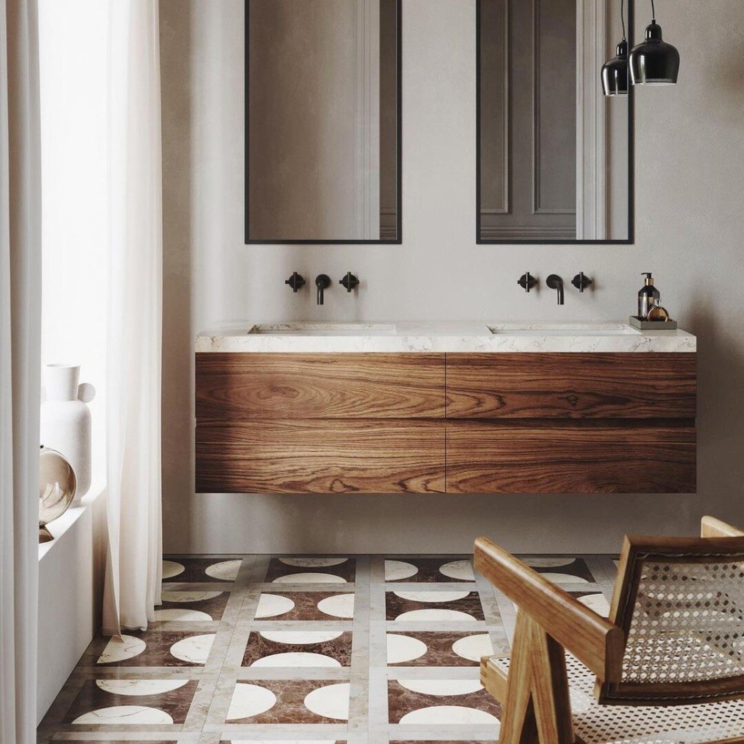 Flooring inspired by the moon, a design that's both striking and soft. Designed by the genius @vanitasstudio 

#interiordesign #bathroomdesign #flooring #marble #limestone #natural #interiors #homedesign #home #bathroom #bespoke #interior #design #in