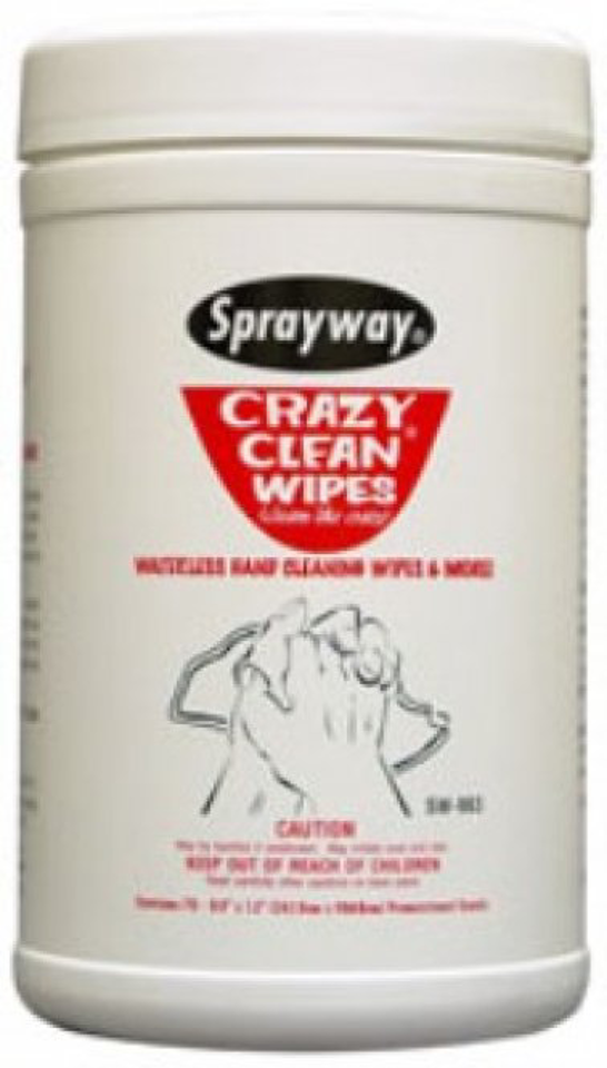 CRAZY CLEAN HAND WIPES