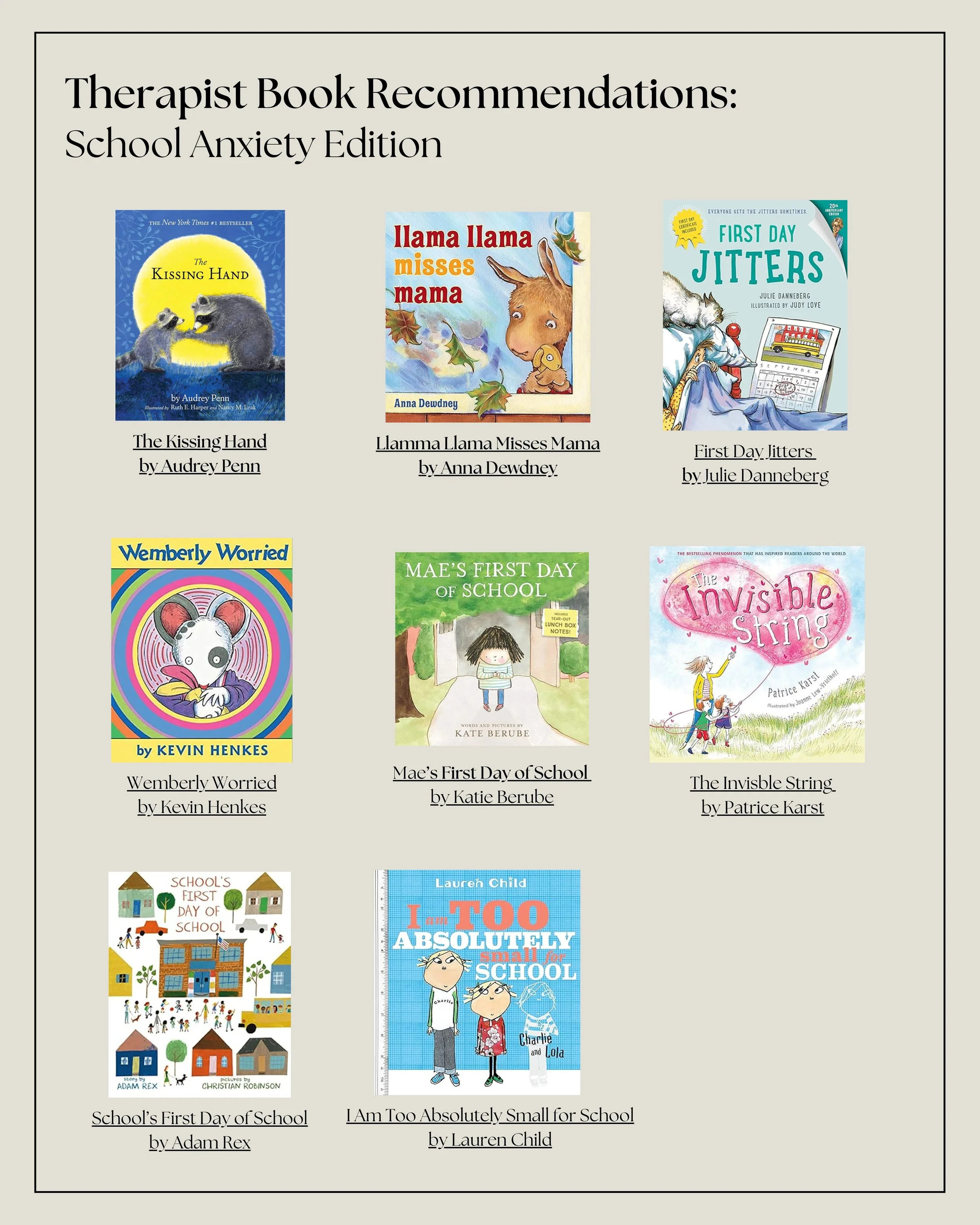8 of our favorite books to help kids manage back-to-school anxiety—stories that build confidence, teach coping skills, and remind them they’re not alone.