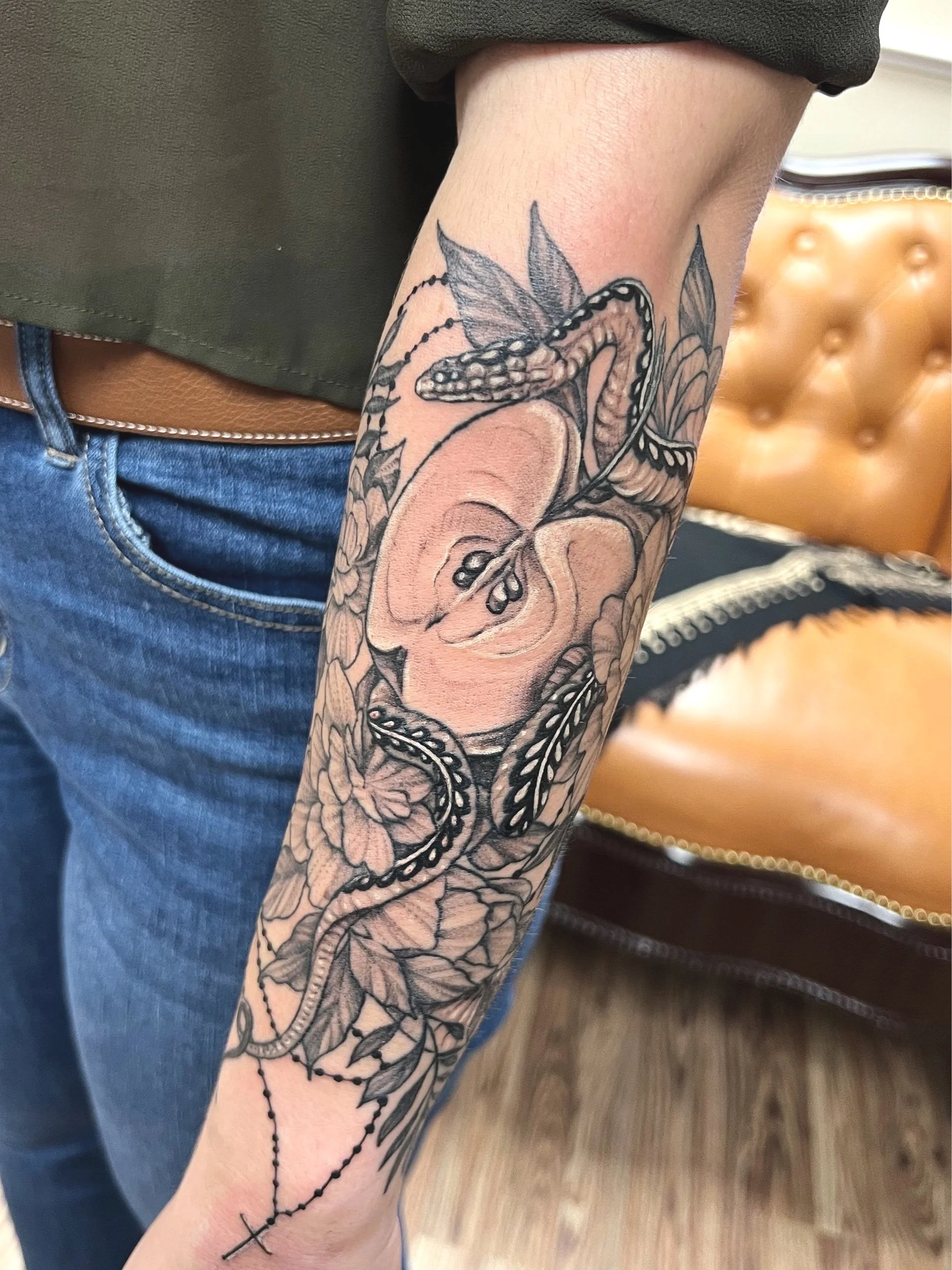 snake tattoo