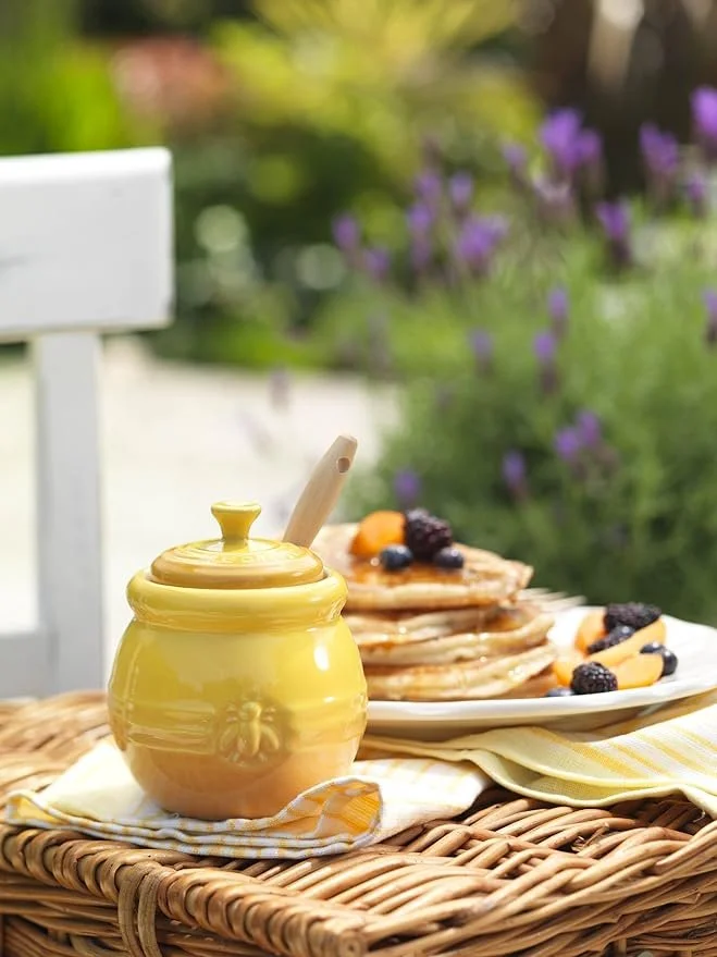 Elevate Your Kitchen with the Le Creuset Stoneware Honey Pot: A Sweet Addition to Your Culinary Arsenal