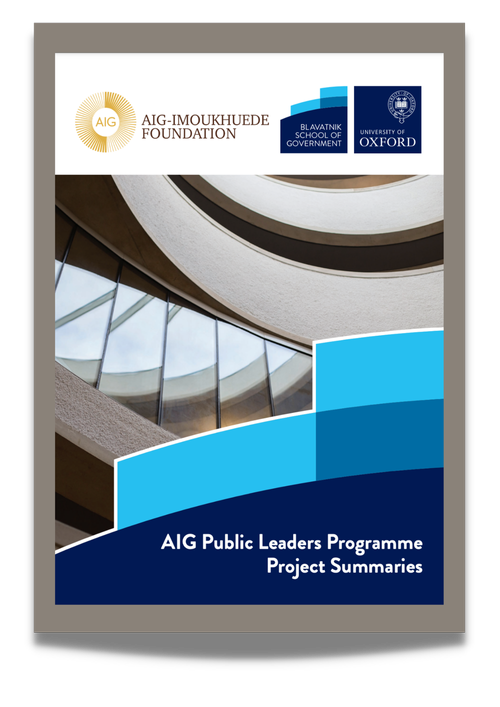 Programme des leaders publics d'AIG aux dirigeants africains du secteur pub AIG+-+example+reports+%281%29