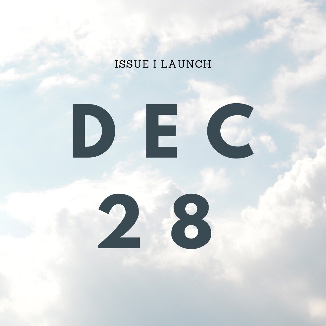 Proud to announce that Breathe's first issue will be released on December 28! The team has worked tirelessly over the past few months creating this project and we hope you enjoy it. Stay tuned for more details!!! 

.
.
.
.
.
.
.
.
.
.
.
#breathe #art