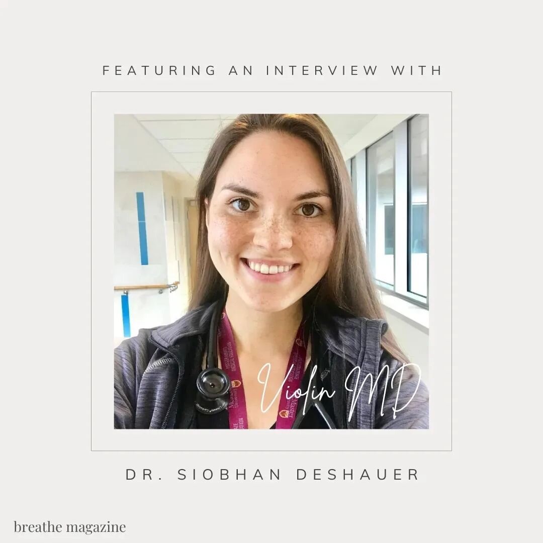 &quot;So look after yourself and look after those around you. And if you're worried about someone, reach out to them and make sure they know they aren't alone.&quot;

We had the honour of interviewing Dr. Siobhan Deshauer, also known as &quot;Violin 