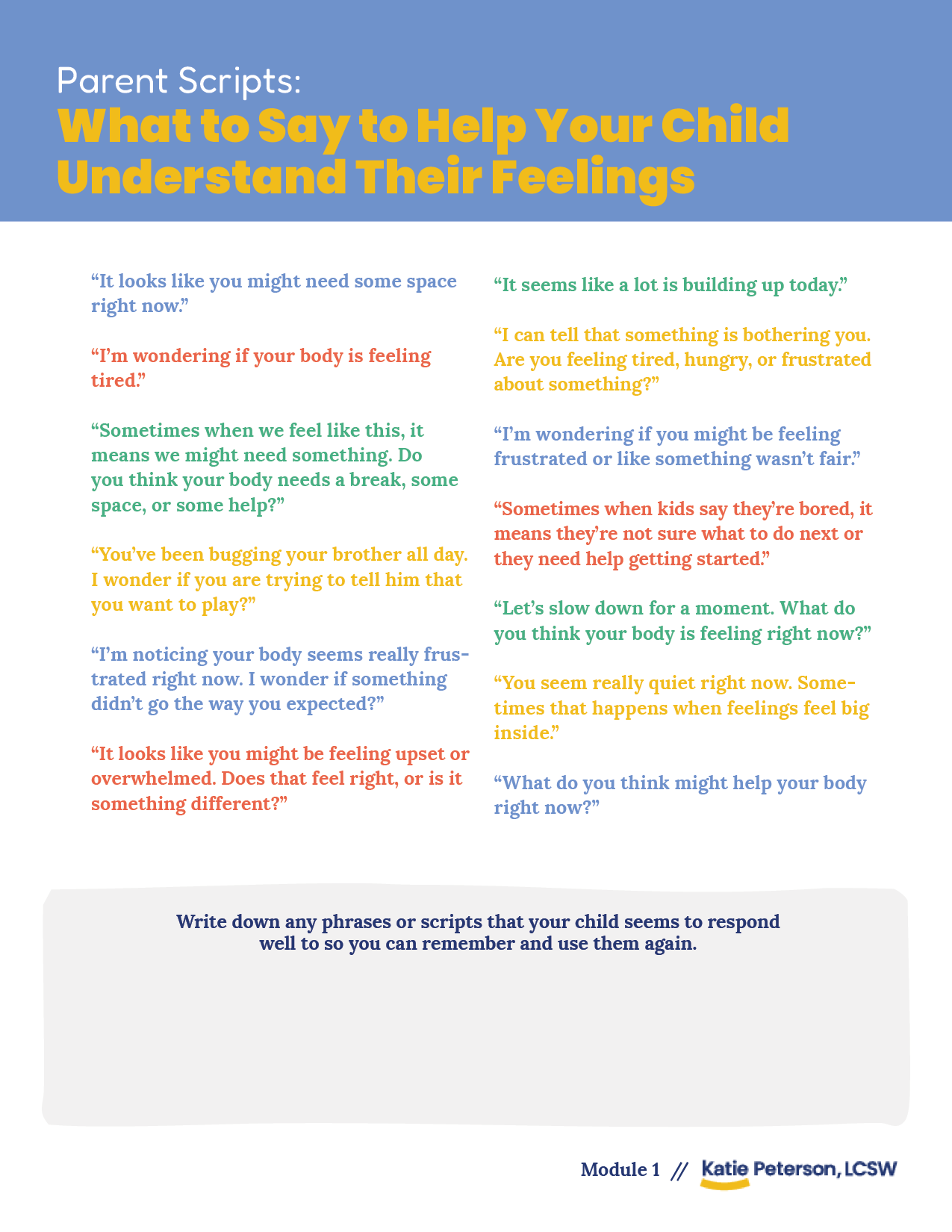“But What Do I Actually Say?” Why Parenting Scripts Are the Secret Tool Parents Need