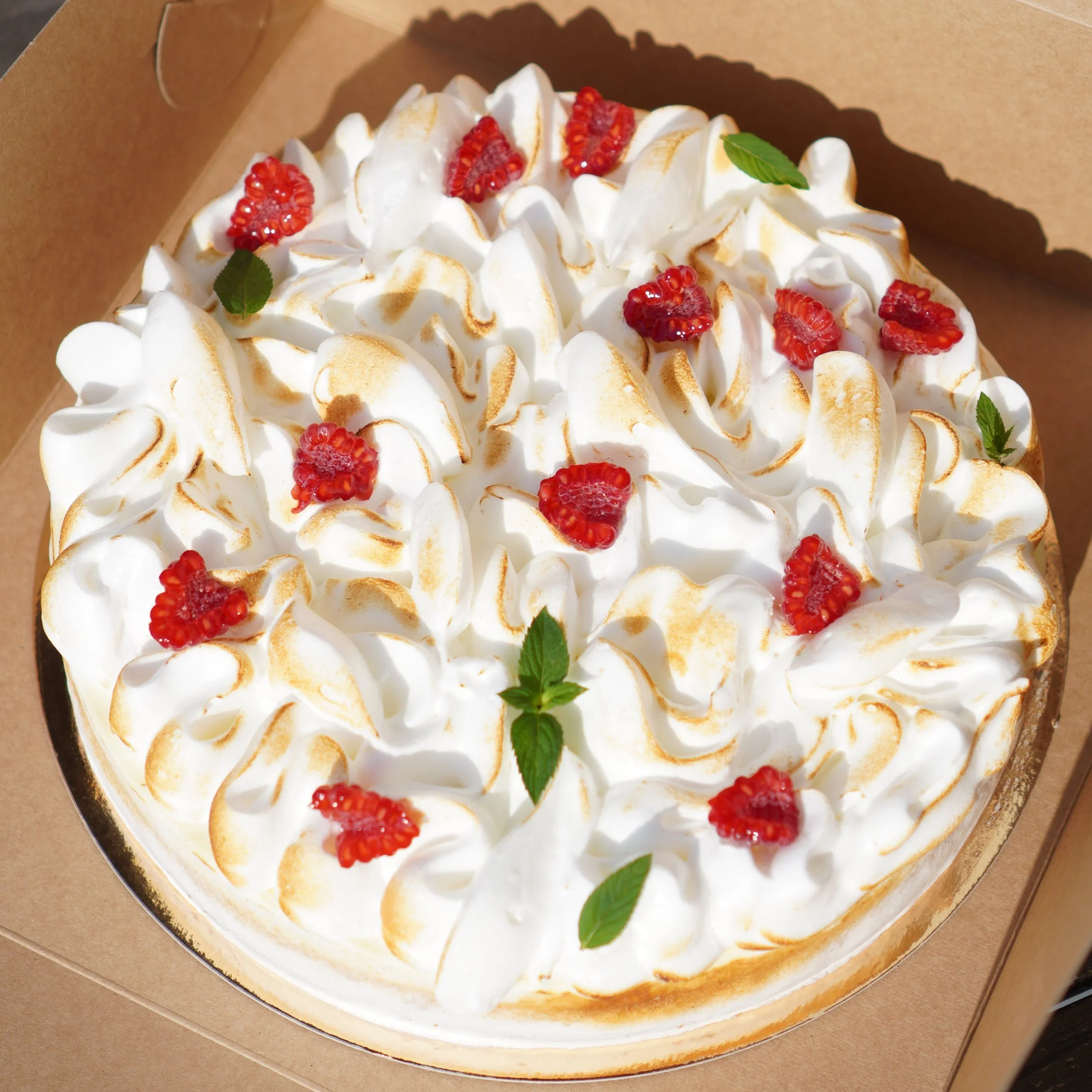 Ribisel-Himbeer Torte